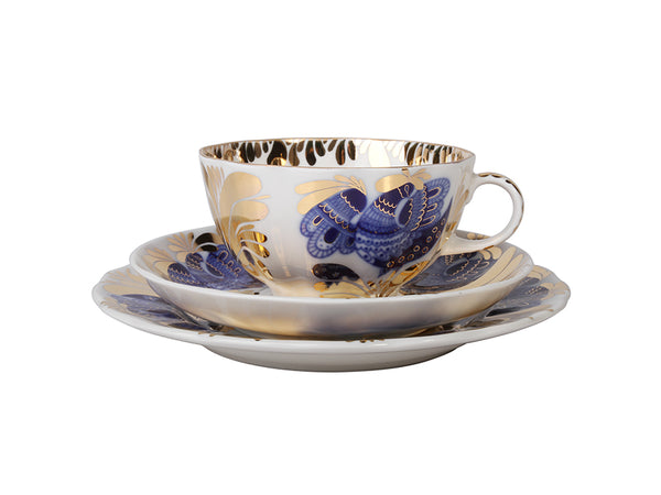 IMPERIAL PORCELAIN Çay Seti Lale Altın Bahçe 6/20