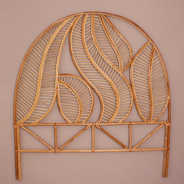 Yaprak Doğal Rattan Yatak Başlığı 160x170 cm