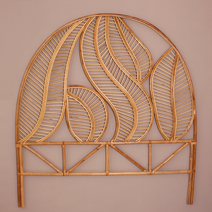Yaprak Doğal Rattan Yatak Başlığı 160x170 cm