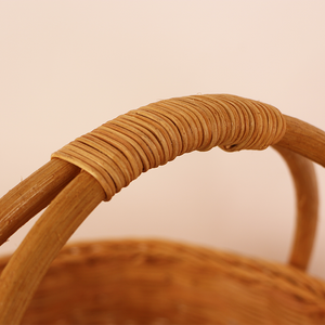 Rattan Piknik Sepeti 45x35x38 cm