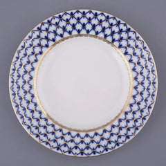 IMPERIAL PORCELAIN -  Cobalt Net Pasta Tabağı Düz Kenar 18 cm