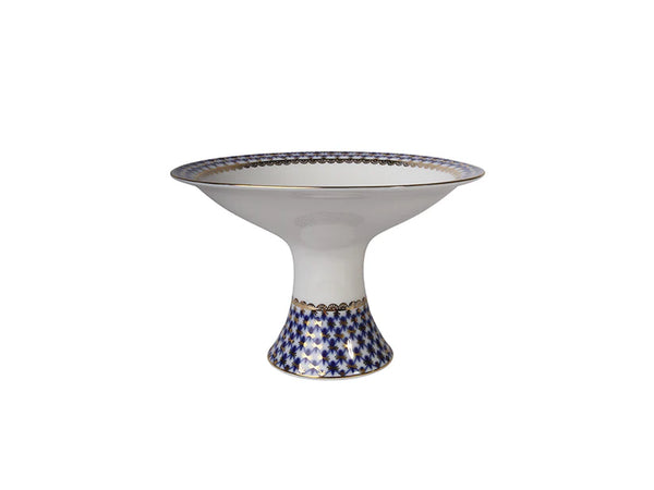 IMPERIAL PORCELAIN Küçük Boy Meyve Vazosu Gençlik Kobalt