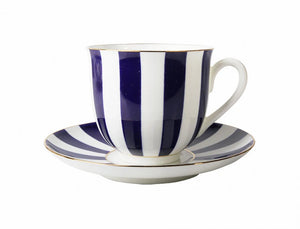 IMPERIAL PORCELAIN Kahve Fincanı ve Tabağı Vadideki Zambak