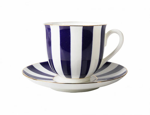 IMPERIAL PORCELAIN Kahve Fincanı ve Tabağı Vadideki Zambak