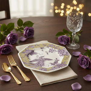 SPODE - Kingsley Ochre Sekizgen Tabak 20 cm