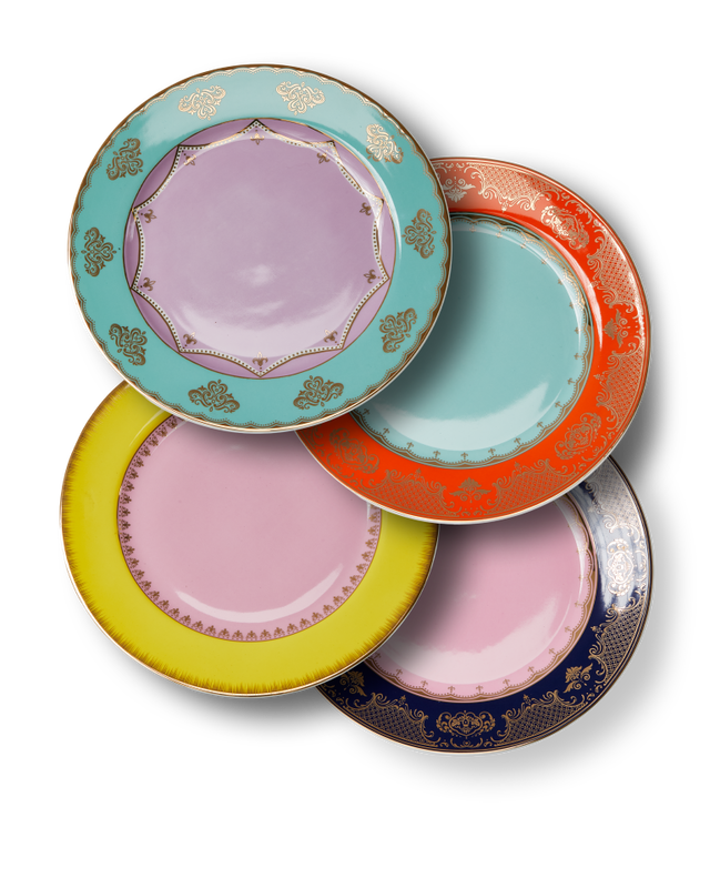 Polspotten Dinner Plates Grandpa - 4'lü Set