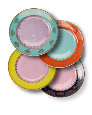 Polspotten Dinner Plates Grandpa - 4'lü Set