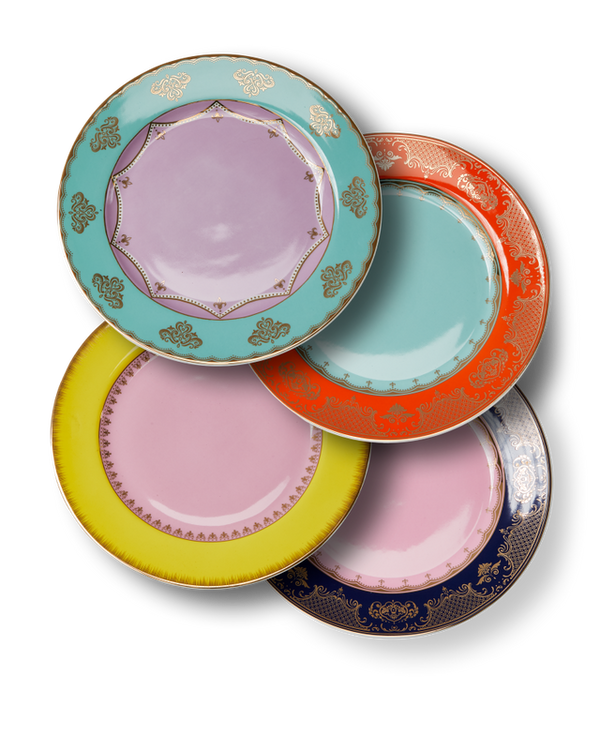 Polspotten Dinner Plates Grandpa - 4'lü Set
