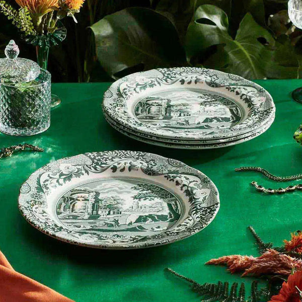 SPODE - Heritage Green Italian Yemek Tabağı 27 cm