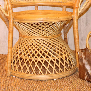 Kraliçe Doğal Rattan Berjer