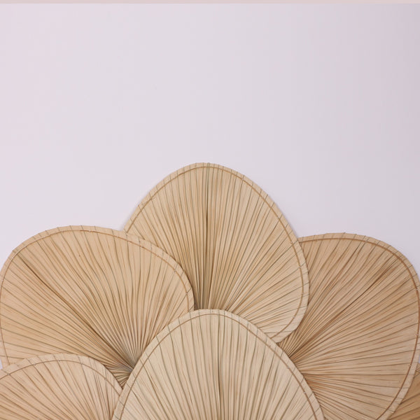 Doğal Palmiye Duvar Ve Yatak Başı Dekoru 155x115 cm