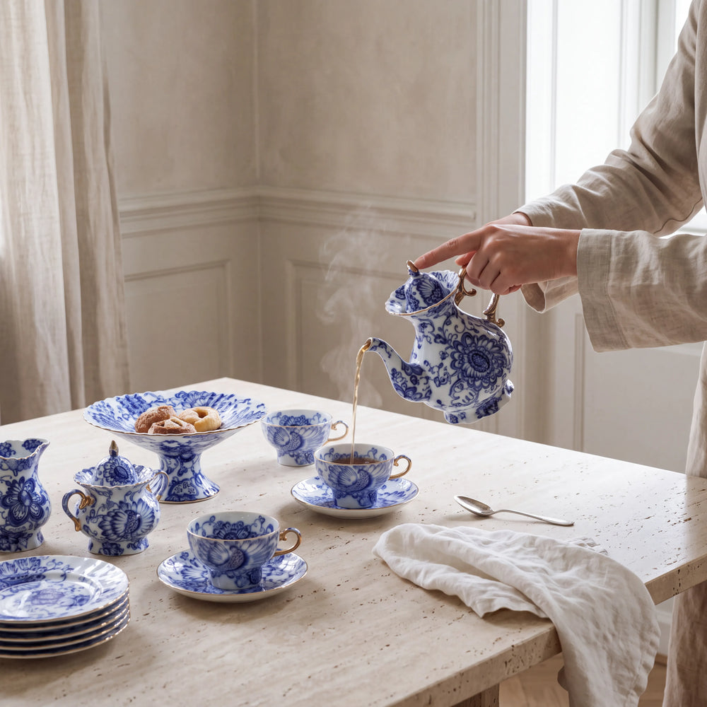 IMPERIAL PORCELAIN - Çay Seti Şarkı Söyleyen Bahçe 6/22