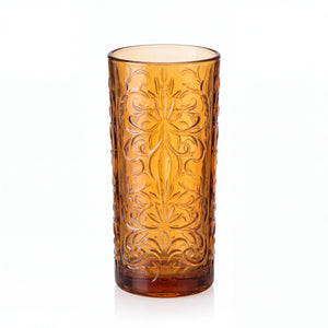 Tattoo 250 ml 2 Parça Amber Meşrubat Bardağı
