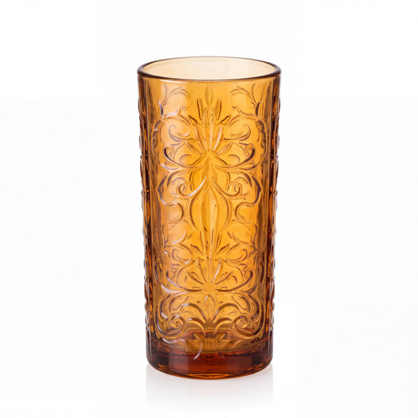 Tattoo 250 ml 2 Parça Amber Meşrubat Bardağı