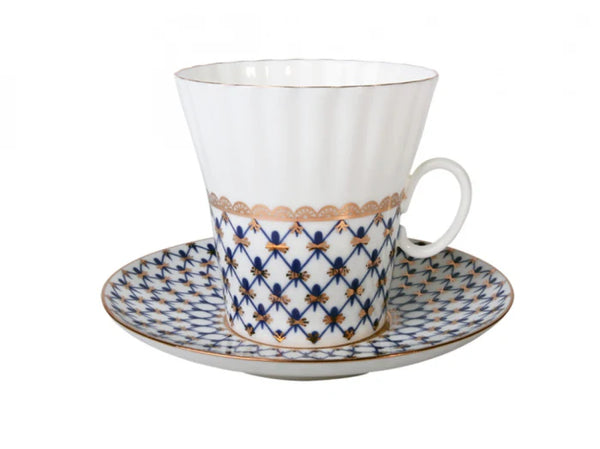 IMPERIAL PORCELAIN - Kahve Fincanı 145 ml Cobalt Net