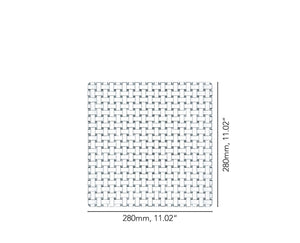 NACHTMANN Bossa Nova Tabak - Kare 28 cm