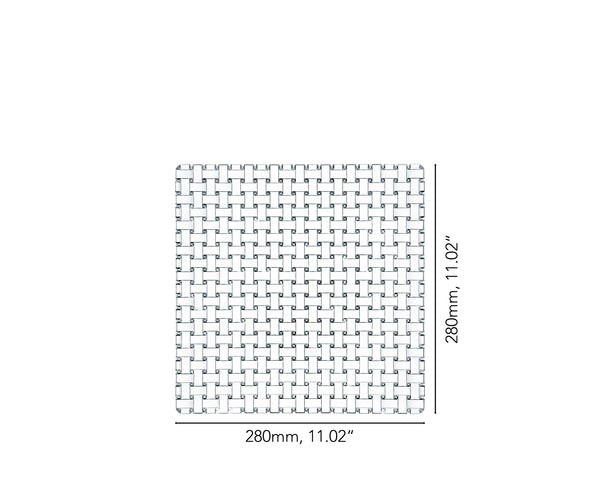 NACHTMANN Bossa Nova Tabak - Kare 28 cm
