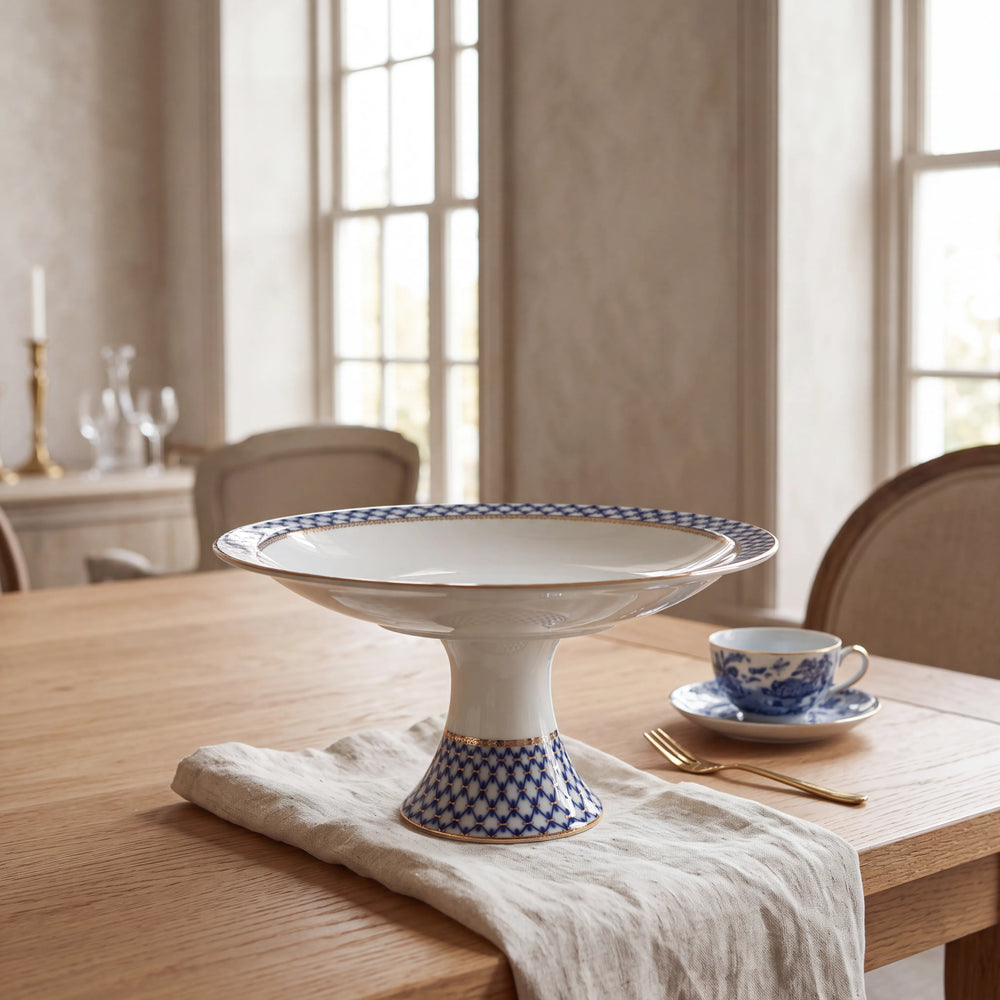 IMPERIAL PORCELAIN - Büyük Boy Meyvelik Gençlik Cobalt Net