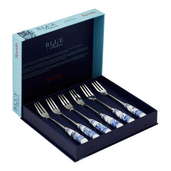 SPODE - Blue Italian Tatlı Çatalı