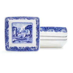 SPODE - Blue Italian Kare Sosluk 7,8 cm