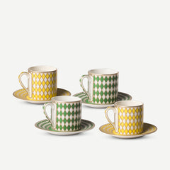 POLSPOTTEN - Chess 4lü Espresso Seti