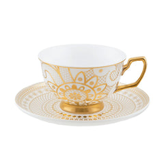 Cristina Re Georgia Lace White Çay Fincanı