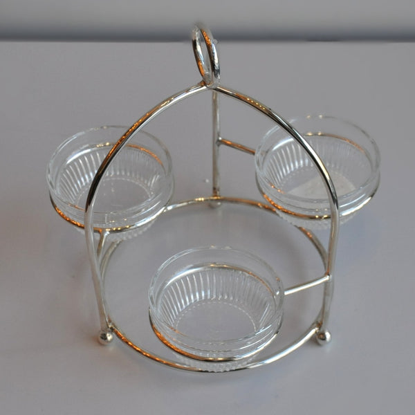 Gümüş 3 Camlı Reçellik/Sosluk