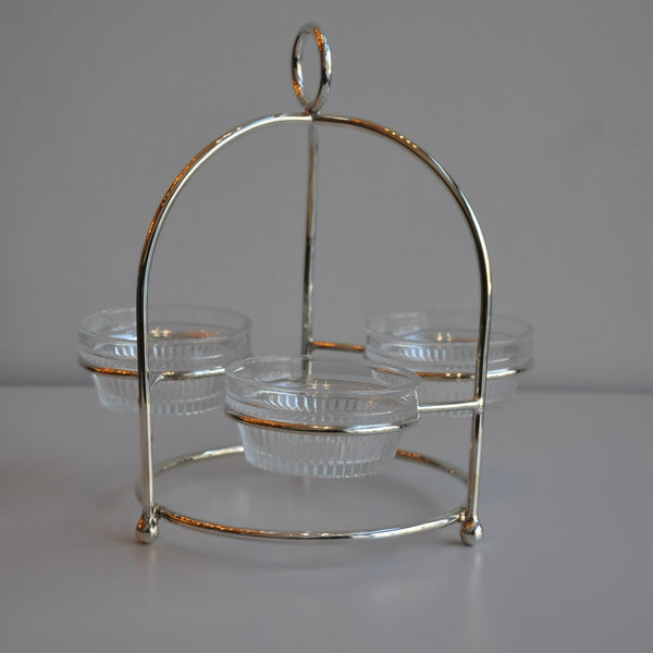 Gümüş 3 Camlı Reçellik/Sosluk