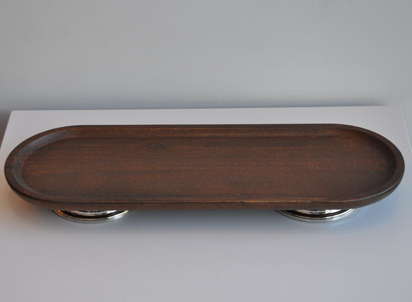 Ahşap Gümüş Sunumluk/Tepsi