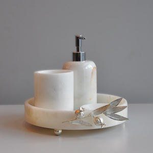 Nar Aksesuarlı 4lü Banyo Seti