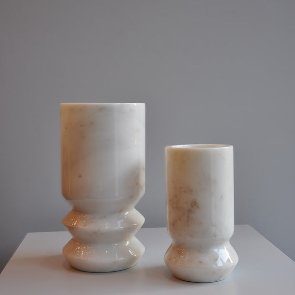 Mermer Vazo Takımı 2li