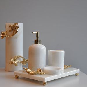 Koi Tasarım Mermer Vazo