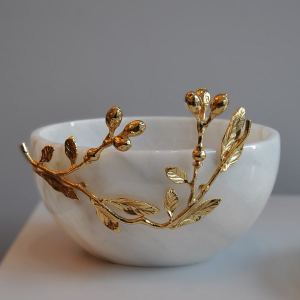 Mermer Kase Zeytindalı Aksesuarlı