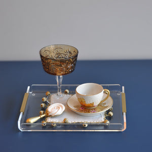 TEK KİŞİLİK PİRİNÇ DETAY TEPSİ