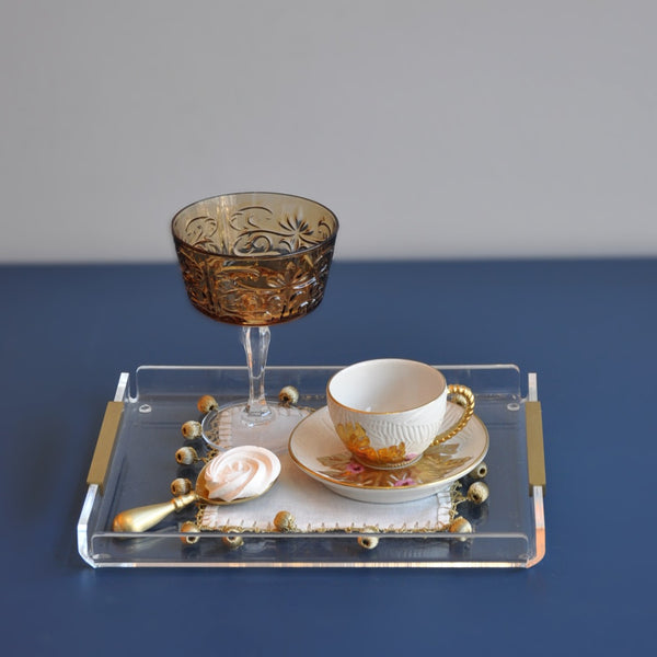 TEK KİŞİLİK PİRİNÇ DETAY TEPSİ