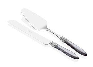 RIVADOSSI - Laura Chrome Gri Pasta Servis Seti