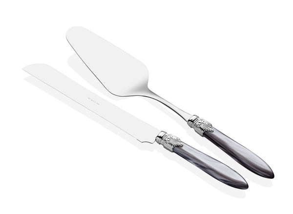 RIVADOSSI - Laura Chrome Gri Pasta Servis Seti