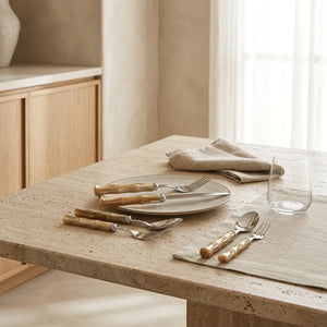 RIVADOSSI Bamboo 75 Parça Çatal Bıçak Seti