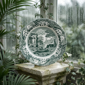 SPODE - Heritage Green Italian Yemek Tabağı 27 cm