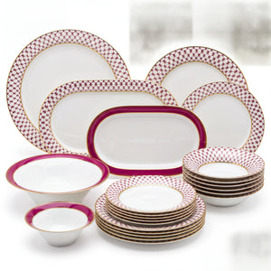 IMPERIAL PORCELAIN - Juliana Net Yemek Takımı 6 Kişilik 24 Parça