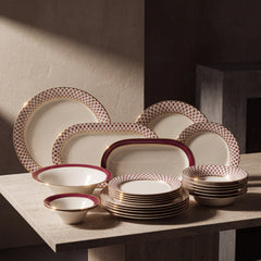 IMPERIAL PORCELAIN - Juliana Net Yemek Takımı 6 Kişilik 24 Parça