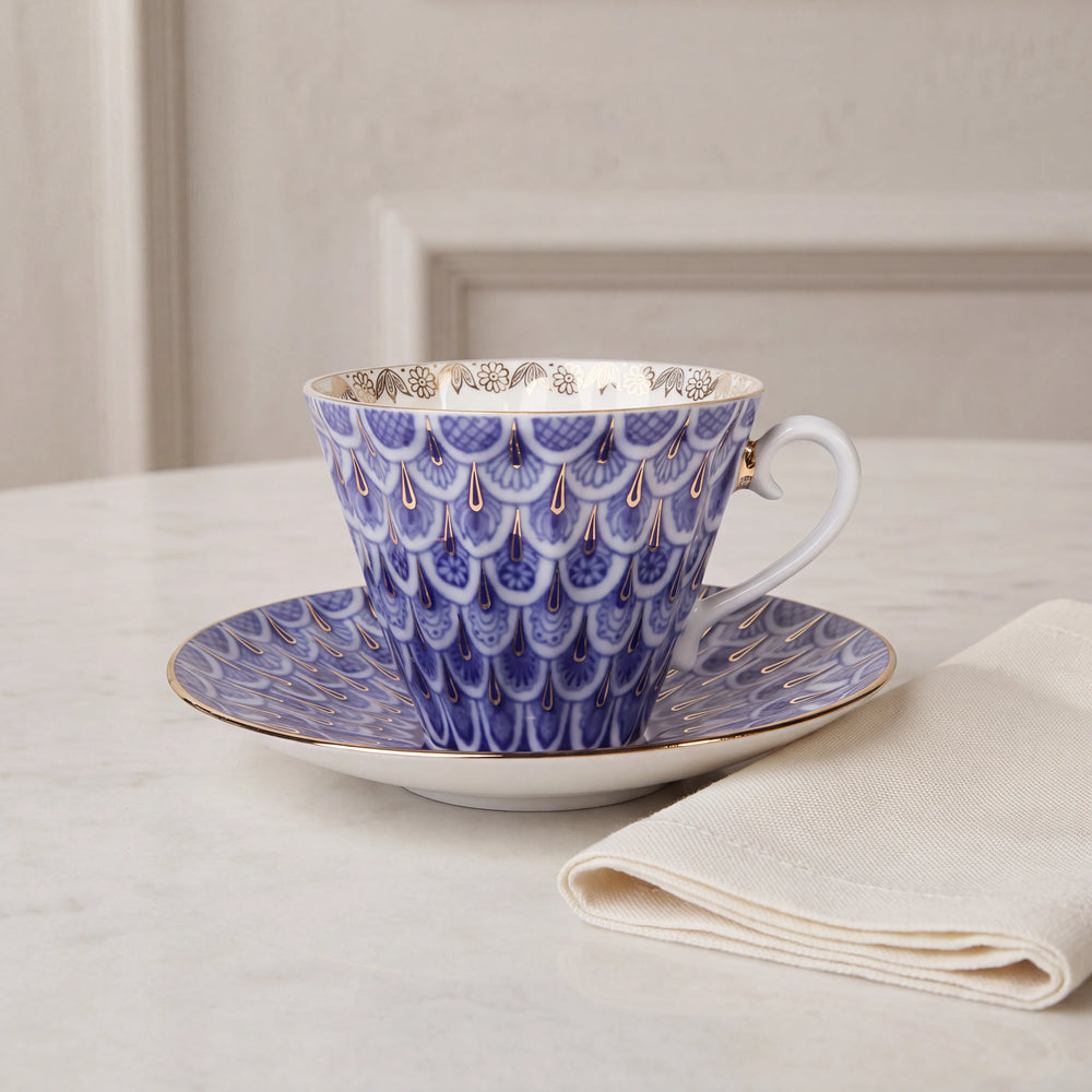 IMPERIAL PORCELAIN - Unutma Beni Çay Fincanı ve Tabağı