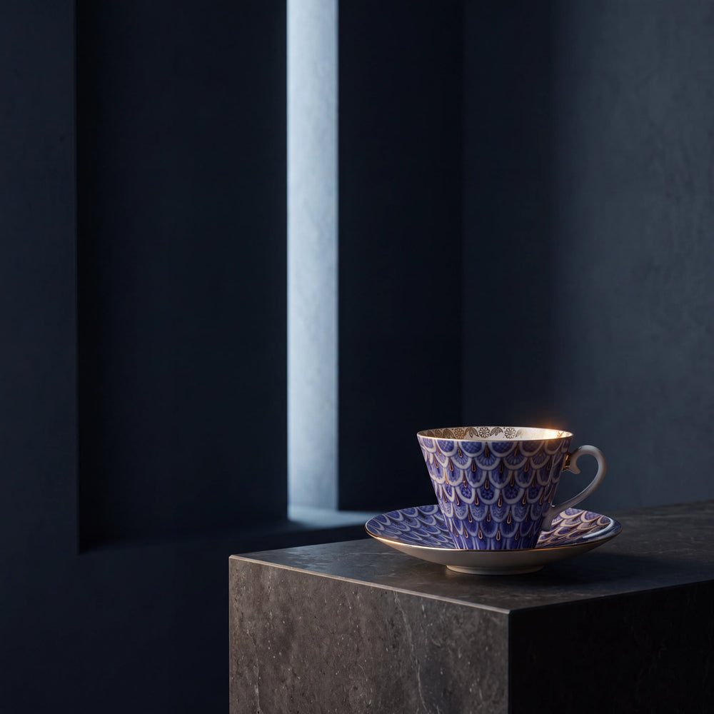 IMPERIAL PORCELAIN - Unutma Beni Çay Fincanı ve Tabağı