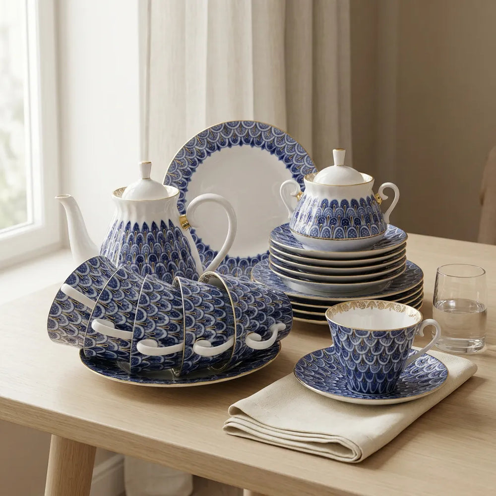 IMPERIAL PORCELAIN - Unutma Beni Çay Seti 6 Kişilik