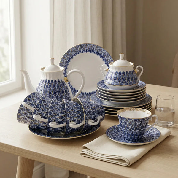 IMPERIAL PORCELAIN - Unutma Beni Çay Seti 6 Kişilik