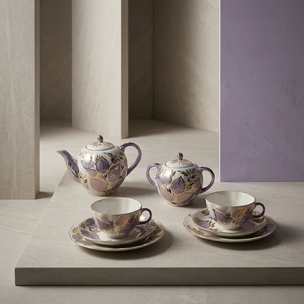 IMPERIAL PORCELAIN - Tulip Lunar Çay Seti
