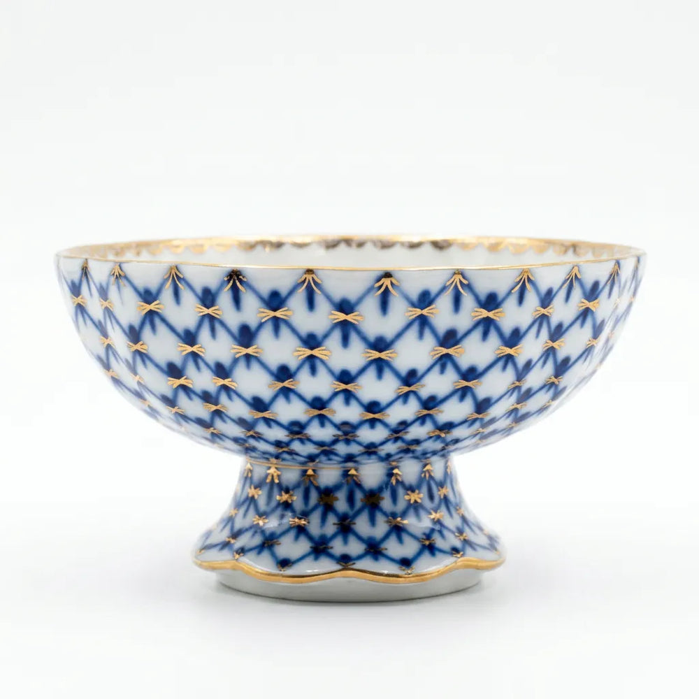 IMPERIAL PORCELAIN - Lale Formu Ağ Desen Şekerlik