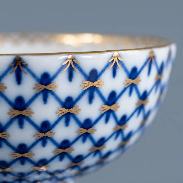 IMPERIAL PORCELAIN - Lale Formu Ağ Desen Şekerlik