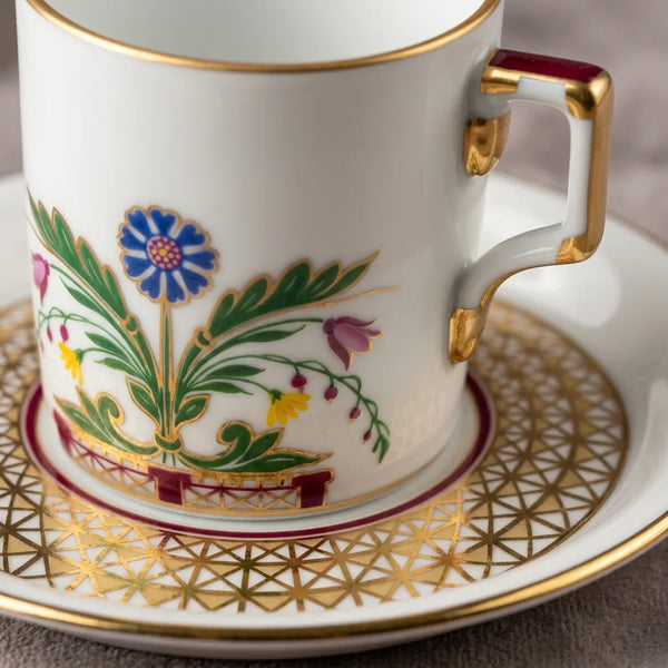 IMPERIAL PORCELAIN - Kahve Fincanı Heraldic Moscow River