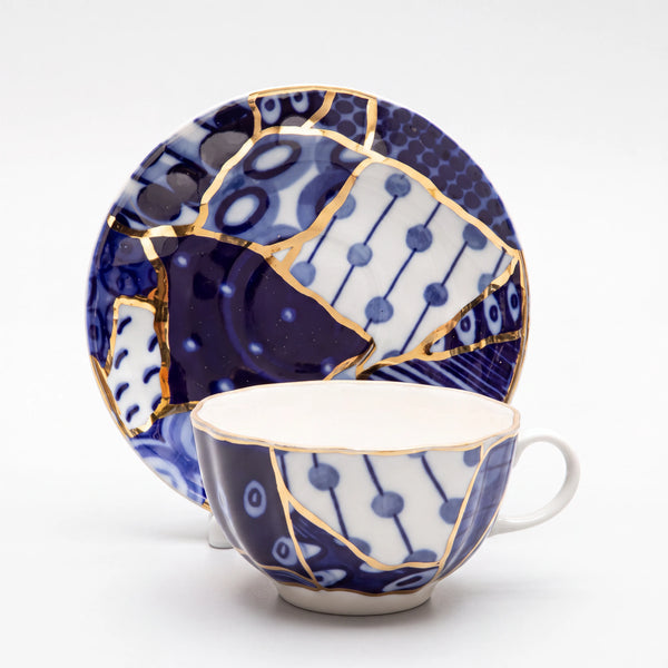 IMPERIAL PORCELAIN - Çay Fincanı ve  Fincan Tabağı Tulip Baikal 2  1/2